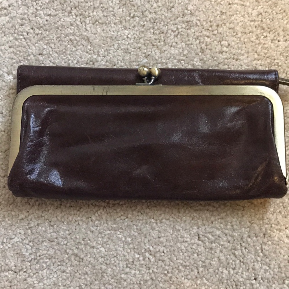 Dark brown Hobo “Rachel” wallet